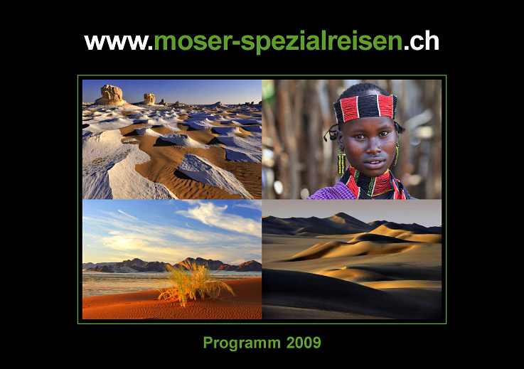 Brosch�re Moser-Spezialreisen 2009