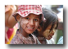 M�dchen in Myanmar