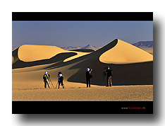 Fotografieren in der Weissen W�ste