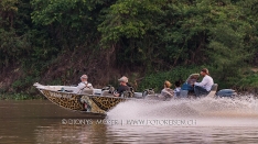 Our boats in the Pantanal